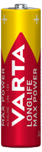 Varta Longlife Max Power AA/LR6-batterier, 4-pack