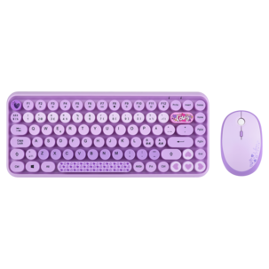 Exibel trådløst tastatur og mus, sett for barn