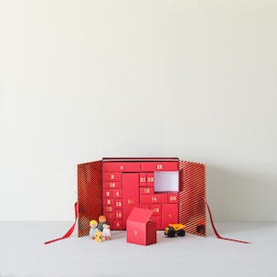 Tom adventskalender att fylla själv