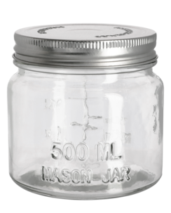 Konserveringsglass med skrulokk