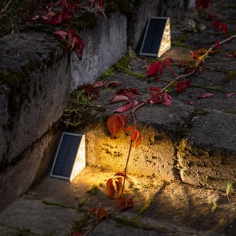 Northlight solcellebelysning trappelys LED bevegelsessensor
