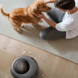 Eufy Omni C20 robotdammsugare med mopp och station