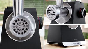 Bosch MFWS682B köttkvarn, elektrisk, med tillbehör