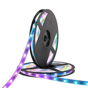 Deltaco Smart LED-valonauha neon RGB ulos, 2 x 5 m