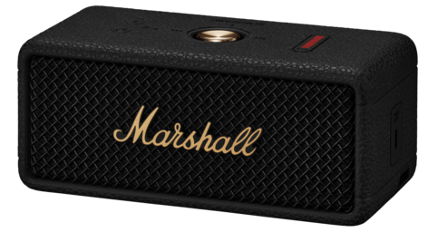 Marshall Emberton III Bluetooth-högtalare, Black & Brass