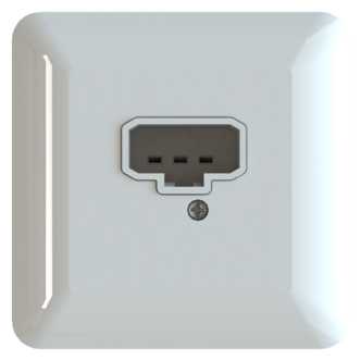 Lamputtag DCL för vägg, infällt