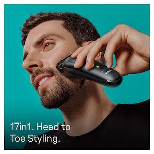 Braun series 7, 17-i-1 multitrimmer, vattentät MGK7491