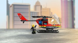 LEGO City Palokunnan pelastushelikopteri 60411, yli 5-vuotiaille