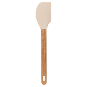 Slikkepott i tre og silikon, 30,5 cm