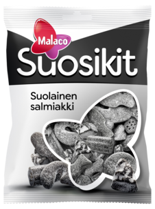 Malaco Suosikit Suolainen Salmiakki 230 g