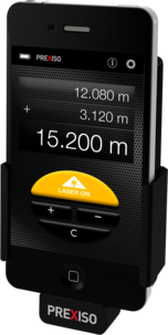 Avståndsmätare iC4 för iPhone