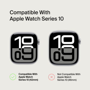 Belkin ScreenForce Bumper för Apple Watch Series 10 / 11, 42 mm