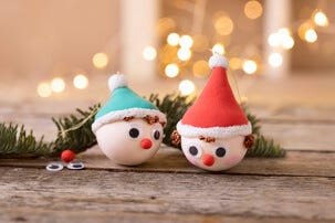 Creativ Company Gör egna julgranskulor, från 6 år