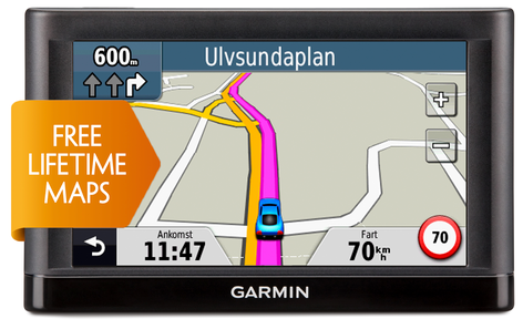 Vägnavigator Garmin nüvi 52LM