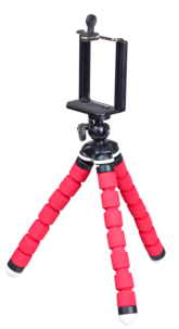 Stativ med hållare för smartphone
