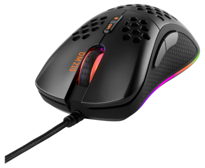 Deltaco Gaming GAM-108 ultralett gamingmus, RGB