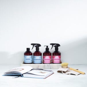 Ekotipset diskmedel pumpflaska hallondoft, 500 ml