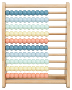 Kuleramme i tre for barn fra 18 måneder