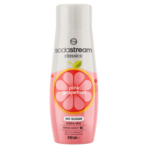 Sodastream Pink Grapefruit No Sugar 440 ml