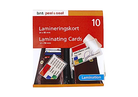 Laminat for kaldlaminering uten maskin, 10 stk