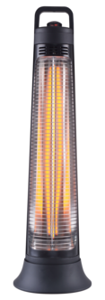 Fristående infravärmare med timer, 900 W