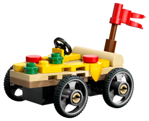 LEGO City racinglekesett med pizzabil mot brannbil 60458, fra 5 år