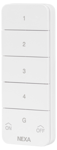 Nexa MYCT-2107 Kaukosäädin ja magneettikiinnike