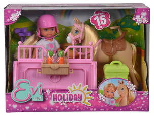 Evi Love, nukke ja hevonen