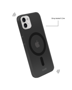 Holdit Transparent Case MagSafe iPhone 12/12 Pro mobilskal