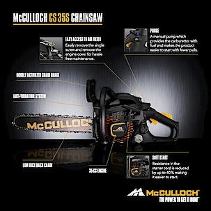 Motorsåg McCulloch CS 35S