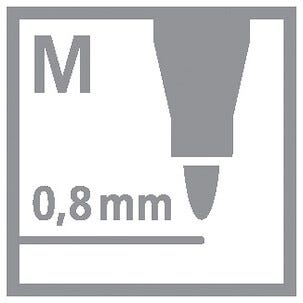 Pennor Fineliner Stabilo pointMax pastell 4-pack