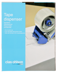 Tejphållare för packtejp 