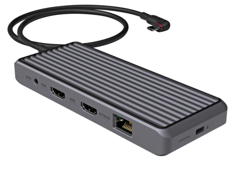 USB-C dockningsstation 10 portar