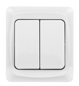 Strömbrytare kron utanpåliggande Cotech