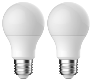 Normalpære LED E27 4,8 W Clas Ohlson, varmhvit