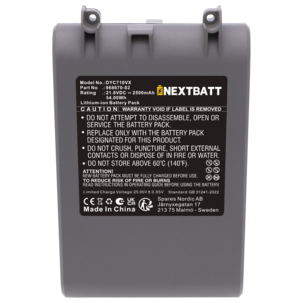 Batteri till Dyson V7 21,6 V 2500 mAh