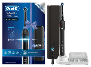 Oral-B Smart 4, 4500 Black, eltannbørste