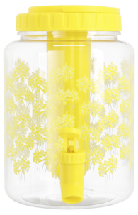 Drikkebeholder med tappekran og kjøleelement, 2,5 liter