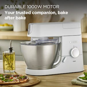 Kenwood Chef kjøkkenmaskin KVC3103W, 1000 W
