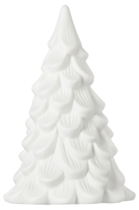 Minigran i keramik med LED-belysning