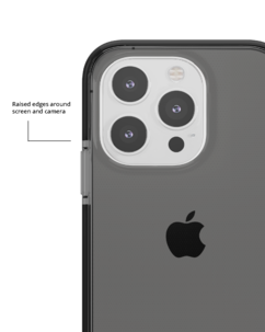 Holdit Seethru Case för iPhone 14 Pro, mobilskal