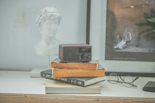 Sangean DDR-7 DAB+-radio med Bluetooth, trådløs