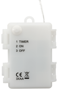 Polkagris, LED-lysdekorasjon, 67 cm, utendørs