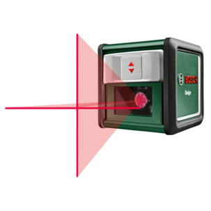 Bosch Quigo Basic, krysslaser med universalhållare