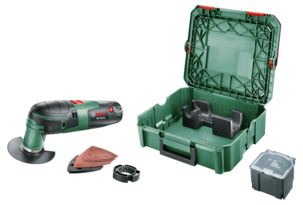 Bosch PMF 2000CE + SystemBox, multiverktøy med tilbehør, 220 W