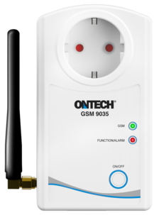 GSM-larm med fjärrswitch Ontech GSM 9035