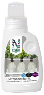 Nelson Garden hydroponisk växtnäring flytande, 250 ml