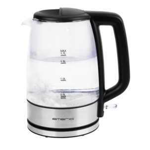 Emerio vannkoker i glass 1,7 l, WK-130126