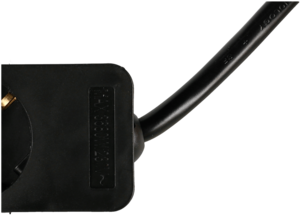 Grenuttag 5-vägs, strömbrytare, 1,4 m kabel