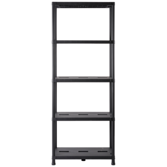 Toomax Hylly musta muovi autotalliin ja varastoon